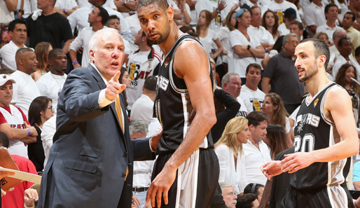 Popovich und Duncan werden wohl weiter zusammenarbeiten, aber was passiert mit Ginobili?