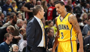 Frank Vogel (l.) weiß die Stärken seines Point Guards zu schätzen