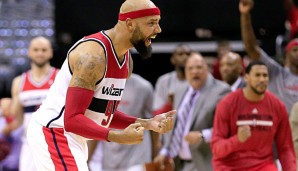 Drew Gooden machte eine überragende Partie und führte die Wizards zum Sieg