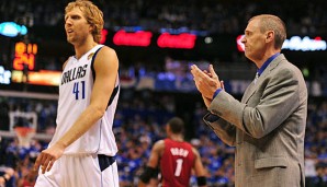 Rick Carlisle ist seit 2008 Coach von Dirk Nowitzki und den Dallas Mavericks