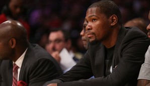 Kevin Durant konnte in dieser Saison nur 27 Spiele bestreiten