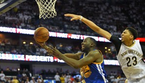 Draymond Green (l.) und Anthony Davis blieben ihren Teams treu