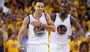 Stephen Curry und Draymond Green wollen den Repeat