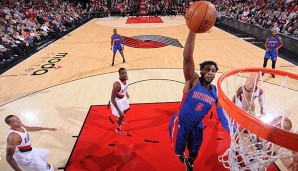 Andre Drummond legte in Portland eine furiose zweite Hälfte hin