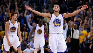 Stephen Curry erhält zum zweiten Mal in Folge den MVP-Award