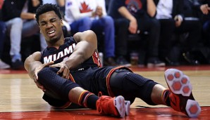 Hassan Whiteside wird wohl für die Serie gegen Toronto ausfallen