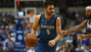 Ricky Rubio fällt bei den Wolves auf unbestimmte Zeit aus