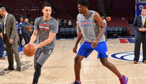 Ben Simmons und Joel Embiid - ein künftiges Traumpaar?