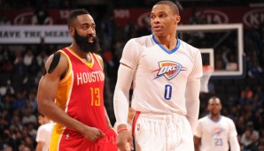 James Harden und Russell Westbrook