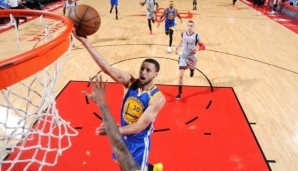 Stephen Curry war mit 32 Punkten Topscorer der Partie