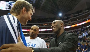 Dirk Nowitzki hat noch einen Vertrag bis 2018 bei den Dallas Mavericks