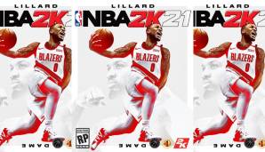 It's Dame Time! Damian Lillard schmückte das normale Cover von NBA2K21.