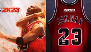 Und bei NBA 2K23 darf natürlich auch die berühmteste Nr.23 nicht fehlen. Michael Jordan ist erstmals seit 2K16 wieder auf einem 2K-Cover vertreten, dieses Mal auf der Michael Jordan Edition und der Championship Edition.
