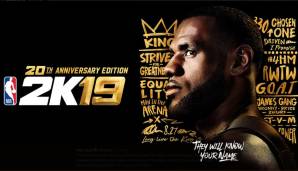 King, die Zweite! 2019 war es wieder soweit und LeBron James von den Cleveland Cavaliers zierte erneut die Frontseite der Simulation - zumindest die der Jubiläums-Edition.