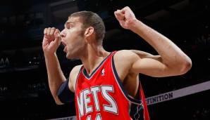 Die Brooklyn Nets spielten noch in New Jersey...und Brook Lopez galt als klassischer Brettcenter ohne Defense ...