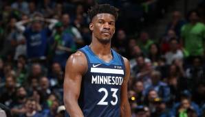 JIMMY BUTLER: 2018 von den Minnesota Timberwolves zu den Philadelphia 76ers getradet.