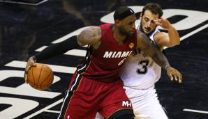 Marco Belinelli holte 2014 den Titel mit den Spurs gegen LeBron James und die Heat
