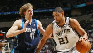 Platz 14: Tim Duncan (San Antonio Spurs, 1997-2016): 10.285 Field Goals