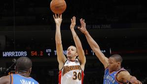 Platz 12: Stephen Curry (Golden State Warriors) - Saison 2009/10 - 58 Spiele