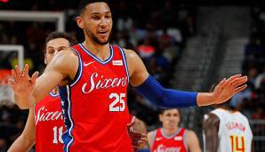 Ben Simmons sieht als Favoriten auf den Rookie of the Year