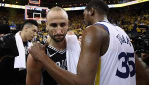 Manu Ginobili steht vor seiner 17. Saison mit den San Antonio Spurs