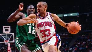 GRANT HILL: Der neue MJ, so wurde Hill in jungen Jahren beworben. Nach guten Jahren in Detroit holten ihn in Orlando die Verletzungen immer wieder ein. Zum Ende seiner Karriere zumindest noch ein guter Rollenspieler in Phoenix und bei den Clippers.