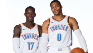 Dennis Schröder spielt nun mit Russell Westbrook bei den Oklahoma City Thunder