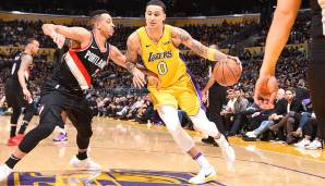 Platz 13: Kyle Kuzma (Los Angeles Lakers) - Rating: 80.