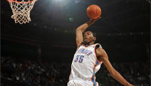 SMALL FORWARD: Platz 3: Kevin Durant (Seattle SuperSonics, Oklahoma City Thunder) - 5 Prozent.