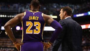 LeBron James und Luke Walton haben mit den Lakers noch nicht den erhofften Erfolg.