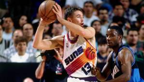 3: Vancouver Grizzlies - STEVE NASH (15) (Pick: Shareef Abdur-Rahim). Der größte kanadische Spieler aller Zeiten in Kanada? Ja, bitte! Wäre mit Nash in Vancouver überhaupt der Umzug nach Memphis nötig geworden? Man wird es nie wissen.