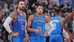 Oklahoma City Thunder: Andre Roberson (2 Jahre/20,7 Millionen Dollar) - Das Salär des 27-Jährigen ist für heutige NBA-Verhältnisse eigentlich ziemlich vernüftig, doch niemand weiß, wie der Edelverteidiger von dem Riss der Patellasehne zurückkommen wird.