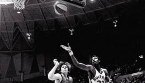 Platz 17: CHARLIE SCOTT (Virginia Squires, ABA) - zweimal 12 Spiele im Jahr 1971 und im Jahr 1972.