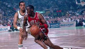 Platz 23: MICHAEL JORDAN (Chicago Bulls) - 11 Spiele im Jahr 1987.