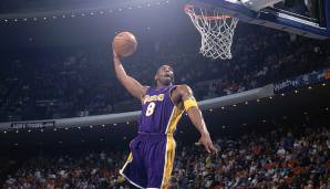 Platz 3: Kobe Bryant (Los Angeles Lakers) - 521 Punkte (2 von 129 Erststimmen).