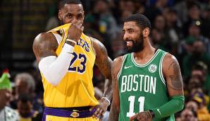 Kyrie Irving und LeBron James haben in Cleveland gemeinsam einen Titel gewonnen.