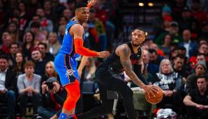 Portland Trail Blazers, Oklahoma City Thunder, Russell Westbrook, Damian Lillard