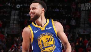 Platz 1: Stephen Curry (Golden State Warriors) - 95 OVR.