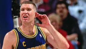 Platz 1: Chris Mullin (1985 - 1997) - 1.360 Steals (Schnitt: 1,69).