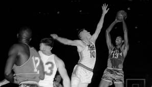 Platz 2: WILT CHAMBERLAIN (Philadelphia Warriors) mit 59 Punkten im Jahr 1961 gegen die New York Knicks
