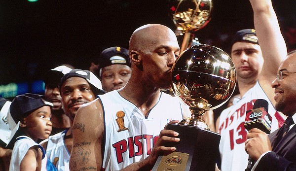 Chauncey Billups wurde mit den Detroit Pistons 2004 sensationell Champion.