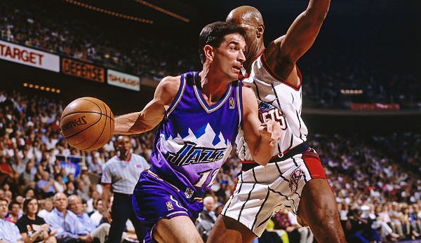 John Stockton hält weiterhin den Rekord für die meisten Assists der NBA-Geschichte.
