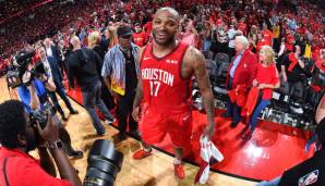 POWER FORWARD: P.J. Tucker (34; Stats 18/19: 7,3 Punkte, 5,8 Rebounds, 39,6 Prozent FG)