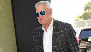 Jerry West ist der Mann im Hintergrund bei den L.A. Clippers.