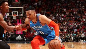 Russell Westbrook möchte offenbar im Falle eines Trades zu den Miami Heat wechseln.