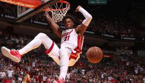 Platz 19: Hassan Whiteside (C, Portland Trail Blazers, Alter: 30) - Status: Unrestricted / Gehalt 2019/20: 27,1 Mio. Dollar / Stats 2018/19: 12,3 Punkte, 11,3 Rebounds, 1,9 Blocks