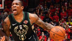 Platz 19: Eric Bledsoe (Milwaukee Bucks) - Gehalt 2019/20: 15,62 Millionen Dollar - Stats 2018/19 (78 Spiele): 29,1 Minuten, 15,9 Punkte, 5,5 Assists.