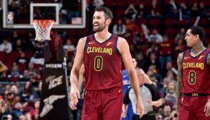 Platz 22: Kevin Love (30, Cleveland Cavaliers) - 28,9 Mio. Dollar - Vertrag bis 2023