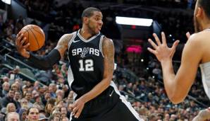 Platz 40: LaMarcus Aldridge (34, San Antonio Spurs) - 26 Mio. Dollar - Vertrag bis 2021 (nur 7 Mio. garantiert in 20/21)