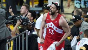 Platz 43: Marc Gasol (34, Toronto Raptors) - 25,6 Mio. Dollar - Vertrag läuft aus